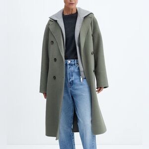 Mango Olive Coat